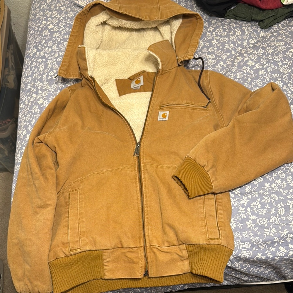 Women’s Carhartt Brown Hooded Jacket